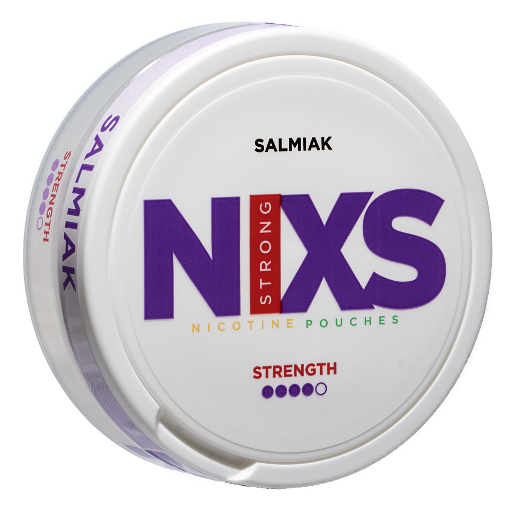 Nixs Salmiak Strong All White